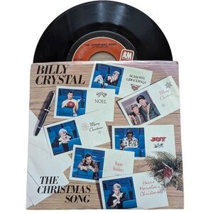 Billy Crystal The Christmas Song‎ 7" 45 RPM W/Pic Sleeve A&M AM-2795